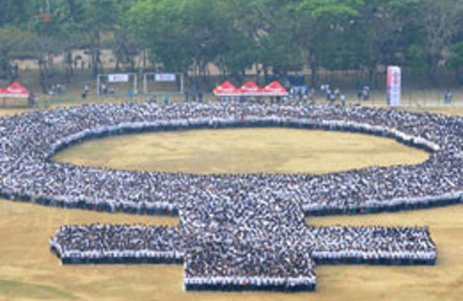 10 bin kadından Dünya Kadınlar Günü rekoru