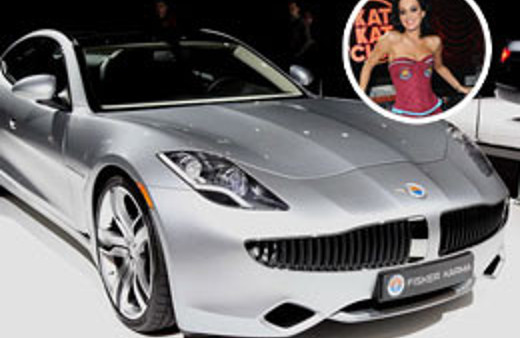 Katy Perry'nin 300 bin euroluk arabası