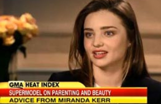 Miranda Kerr'den eski eşine övgüler