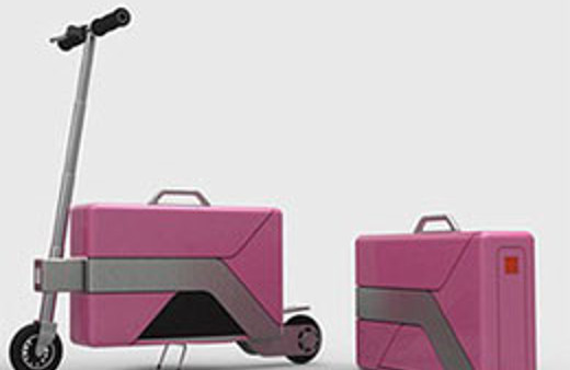 İş yaşamına büyük kolaylık! Elektrikli scooter çanta!