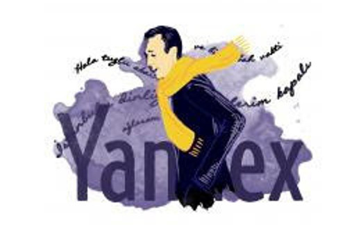 Yandex'ten Orhan Veli'yi anma logosu