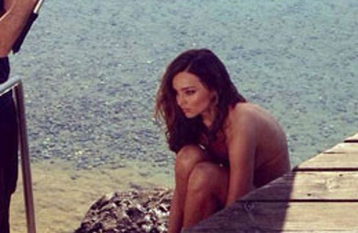 Miranda Kerr'in Elle pozları dikkat çekti!