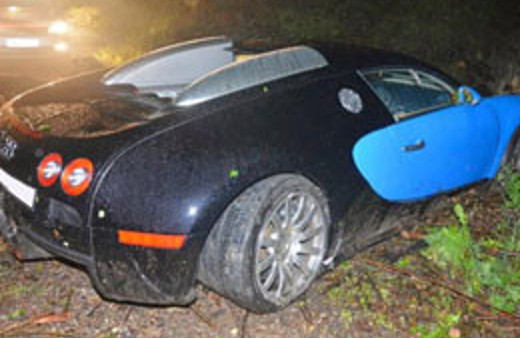 Milyon dolarlık Bugatti Veyron'un sonu