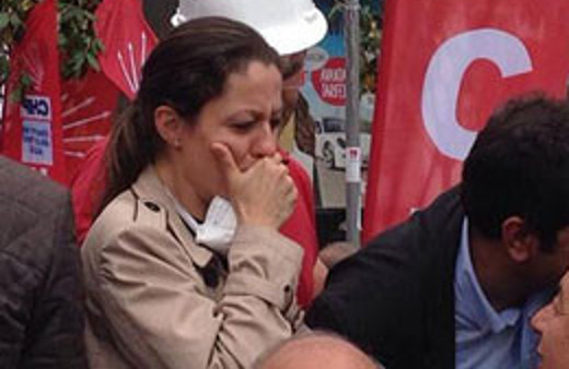 CHP'nin canlı kalkan vekili gazla tanıştı!