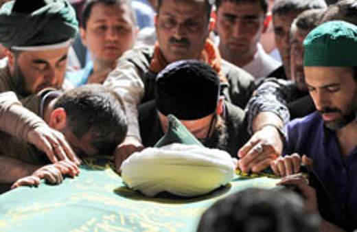 Kıbrısi'nin müritleri şeyhlerine böyle veda etti!