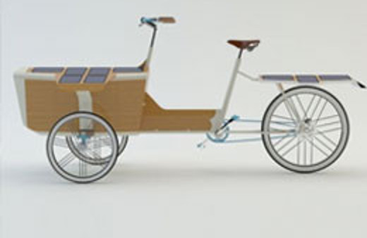 Üniversitelilerden güneş enerjili bisiklet