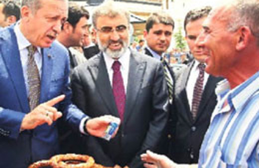 Erdoğan ile simitçi arasında ilginç diyalog