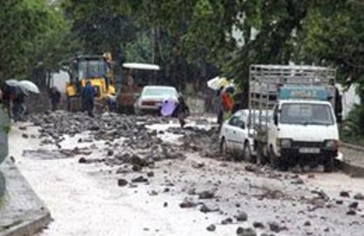 Mudurnu sele teslim oldu