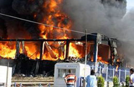 Organize sanayi bölgesinde yangın&nbsp;