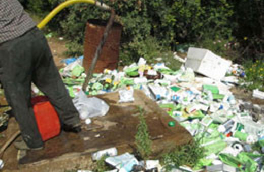 Tehlikeli kimyasal atıklar her yerde