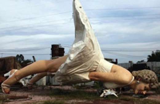 Marilyn Monroe'yu çöpe attılar 