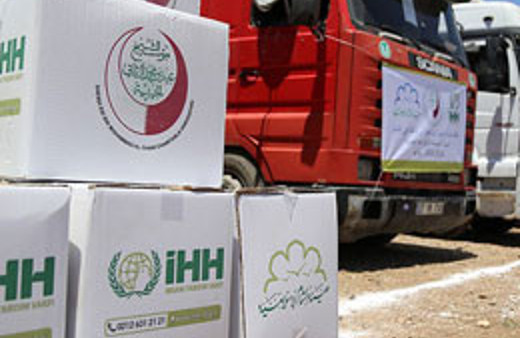 Iraklı Mültecilere yardım 