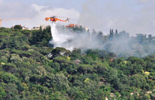 Yanan tarihi köşk bakın kimin çıktı!