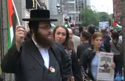 İsrail protestosuna Yahudiler'den destek