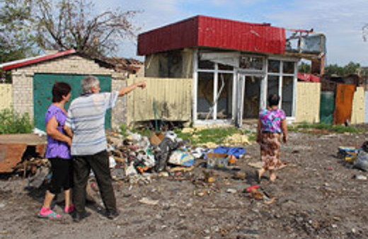 Halk Donetsk'i terkediyor