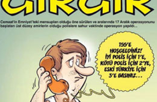 22 Temmuz operasyonu mizah dergilerinin kapağında