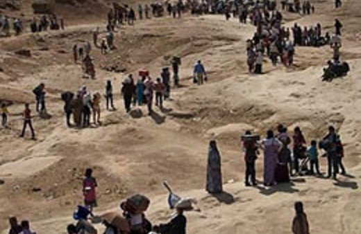 Işid'den kaçanlar Duhok'taki inşaatlara sığındı