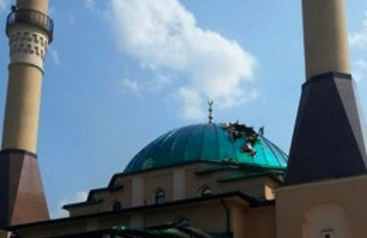 Cami'ye büyük hakaret! Çirkin saldırı