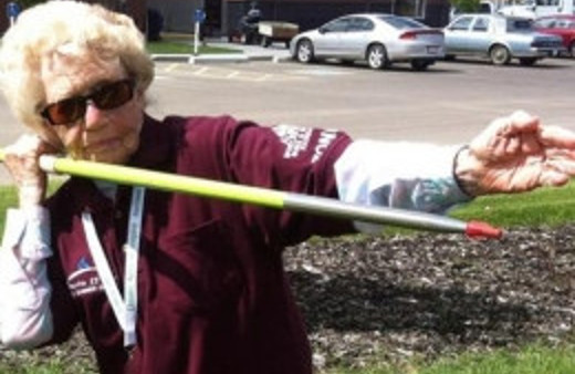 101 yaşındaki kadın cirit atmada yarışacak