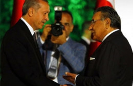 Aydın Doğan kızı ve damadıyla Erdoğan'ın huzurunda!