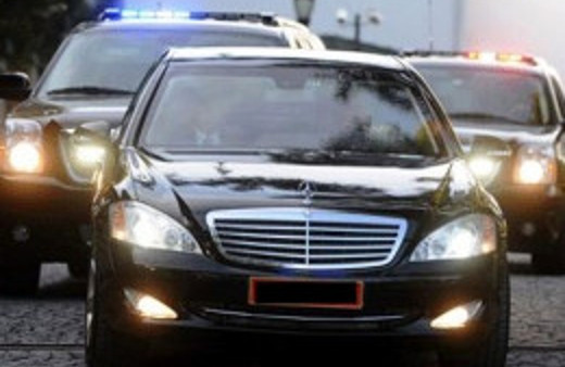 Cumhurbaşkanı'nın arabası çalındı