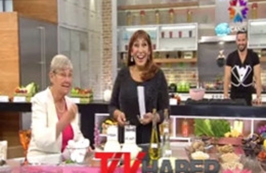 Melek Baykal'a canlı yayında fasulye azarı