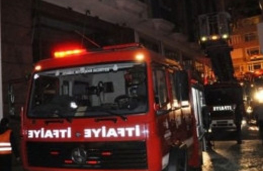 Beşiktaş'ta otelde yangın paniği!