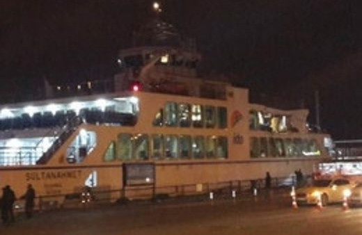 İstanbul Bogazı'nda korkutan kaza!