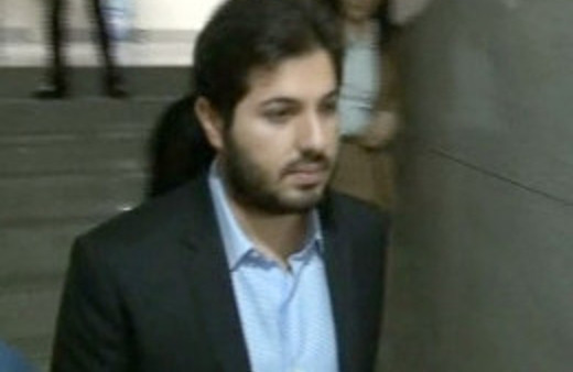 Rıza Sarraf şüpheli sıfatıyla adliyede