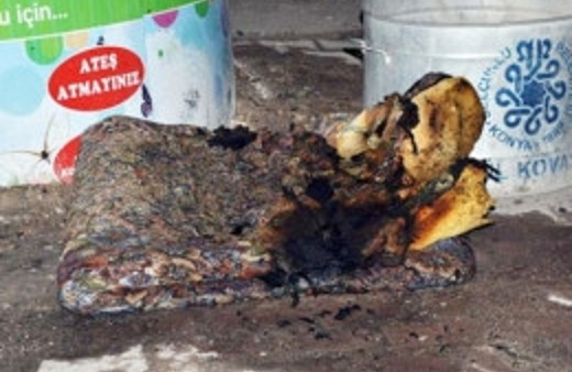 Engelli çocuk yangında ağır yaralandı