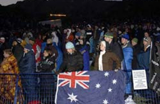 Anzak Koyu'nda 'Şafak Ayini'