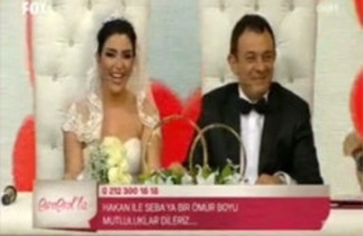 Esra Erol’da Hakan ile Seba evlendi!