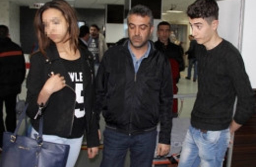 Amerikalı kız Samsun'da bulundu