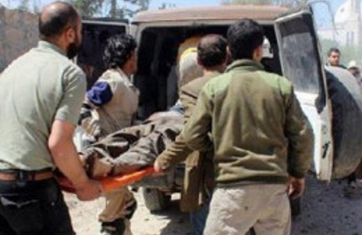 Savaş Uçakları pazar yerini bombaladı