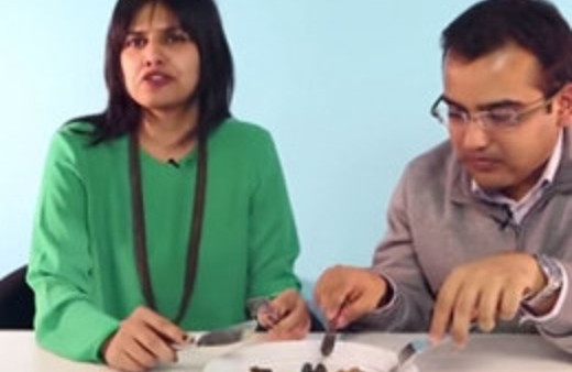 Yabancılar ilk kez lahmacun yiyince...