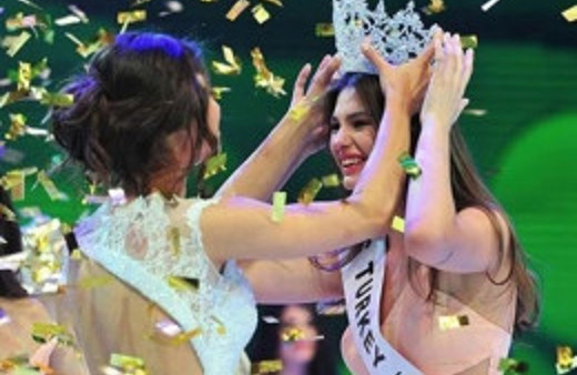 Türkiye güzelinin olay yaratan fotoğrafı