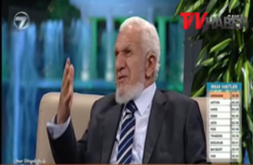 Hoca canlı yayında patladı! Karısına boş ol deyince...