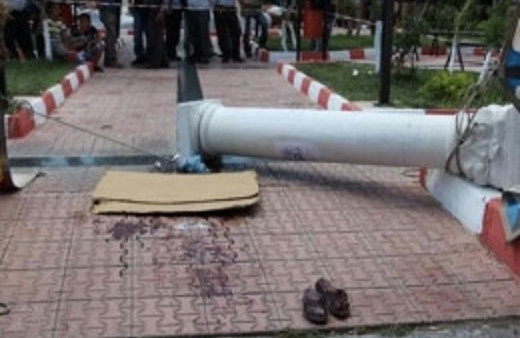 Pazar yerinde akıl almaz ölüm