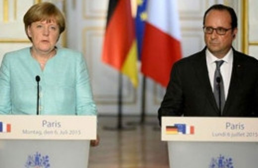 Merkel ve Hollande'dan Yunanistan mesajı!