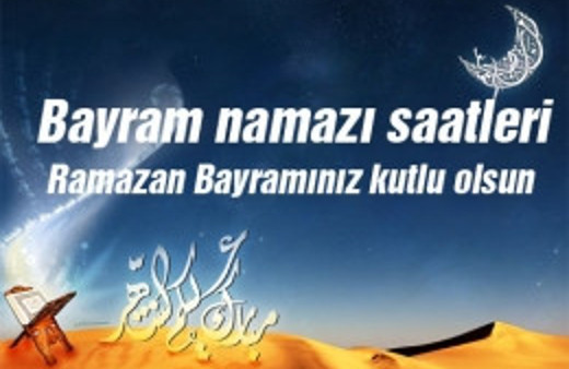 Ardahan bayram namazı saati kaçta nasıl kılınır?