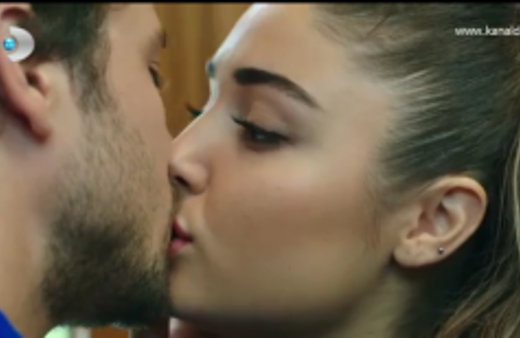 Güneşin Kızları 10. bölüm- Selin Ali öpüşme sahnesi