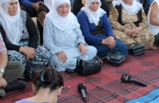 80'lik canlı kalkan eylemcisi kadından şok sözler