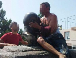 Peşmerge kıyafeti giydi başına gelmeyen kalmadı!
