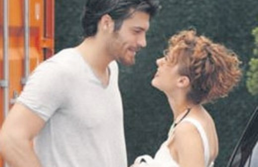 Dizi setlerinde bir aşk daha doğdu