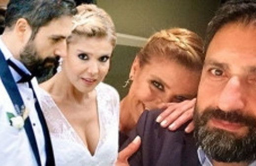 Gülben Erden ve Erhan Çelik'ten bayram pozu