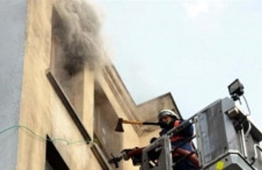 İstanbul'da HDP binasında yangın