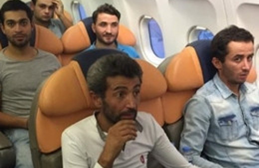 Irak'ta kaçırılan Türk işçiler Ankara'da!