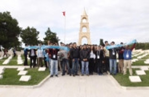 Şahinbey'in torunları Çanakkale'ye akıyor