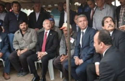 Taziye çadırında Kılıçdaroğlu'na tepki!