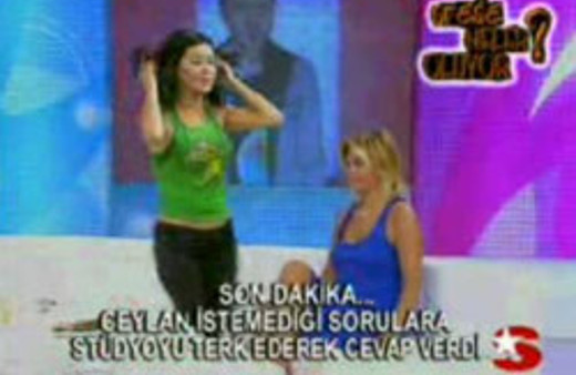 Terbiyesiz deyip çekti gitti